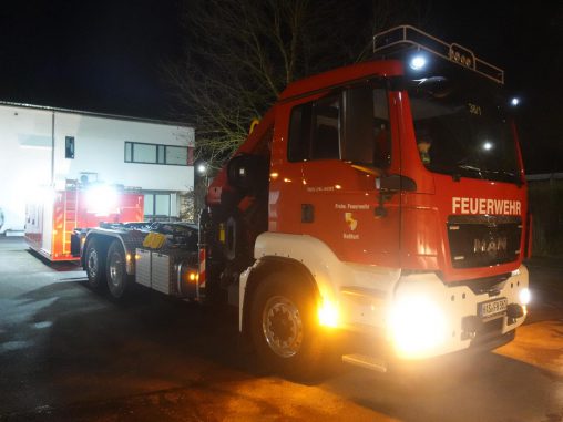 20 Minuten Stromausfall in Kreisstadt Feuerwehr Haßfurt